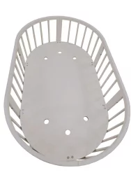 Кроватка для новорожденных Merry Happy Mini матовая Белая (3 в 1)