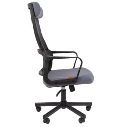 Кресло руководителя Chairman 590 ткань/сетка Серый