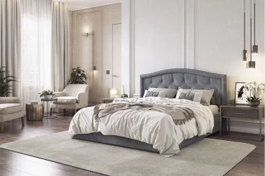 Кровать 1.6 Верона-2 КМ1.6-01.2.2078 Пудра / KM1.6-01.2.2078