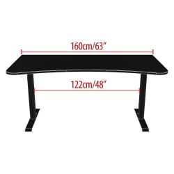 Геймерский стол Arena Gaming Desk Pure Black