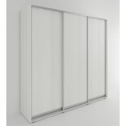 Трехстворчатый шкаф Акцент-Сим Д 2100х600 Выбеленное дерево