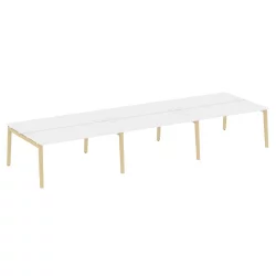 Рабочая станция ONIX WOOD OW.D.RS-6.4.7 Белый Бриллиант/Светлый