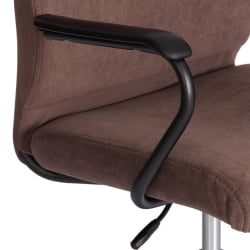 Кресло БЕНЕФИТ флок , коричневый, 6 / BENEFIT
