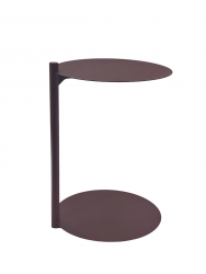 Журнальный столик Сиара металл бордовый / Siara