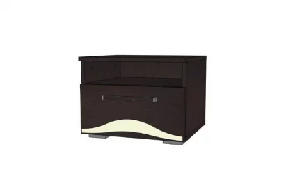 Тумба прикроватная Верона 01 Венге/Дуб молочный