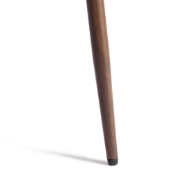 Металлический стул БРЕЕЗЕ (мод. ДЖСC-58) Велюр/металл , 44 х 53 х 86 см, Дэрк бровн (темно-коричневый) ХЛР11/ орех / BREEZE (mod. JSC-58) Dark brown HLR11/