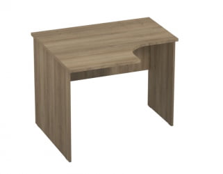 Стол компьютерный угловой Р.РС-10 (левый) Серый
