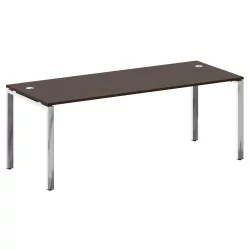 Стол рабочий руководителя МЕТАЛ СЙСТЕМ ДИРЕCТ БП.СРР-6.8 Венге Цаво / METAL SYSTEM DIRECT