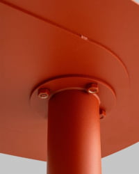 Журнальный стол Еанна Л металл красный / Eanna L