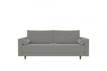 Офисный диван Санднес (Берхоусе) Цвет фасада: Грей рогожка; Тип: Прямой; Материал фасада: Микророгожка / (Berhouse)