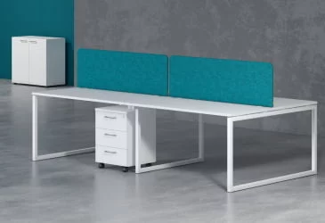 Стол письменный левый XTEN-Q XQCT 149 L Белый Антрацит