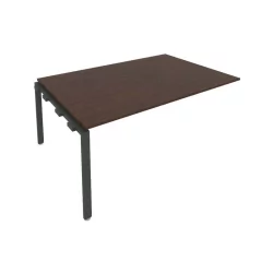 Проходной наборный элемент переговорного стола Metal System Б.ППРГ-5 Венге/Антрацит