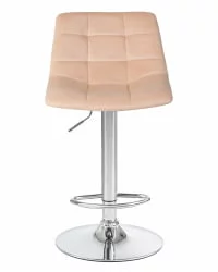 Стул барный ДОБРИН ТАИЛОР Бежевый велюр МДЖ9-10 / DOBRIN TAILOR MJ9-10