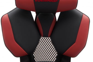 Кресло геймерское Everprof Tiger Экокожа Красный