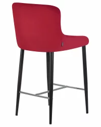 Стул полубарный DOBRIN CHRISTIAN 65  Бордовый велюр V108-85