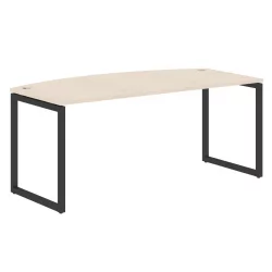 Стол руководителя КСТЕН-К КСКЕТ 189 Бук Тиара Антрацит / XTEN-Q XQET