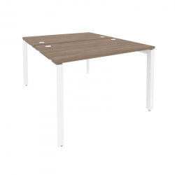 Рабочая станция на П-образном м/к ОНИКС О.МП-Д.РС-2.2.7 Дуб Аризона/Белый / ONIX O.MP-D.RS-2.2.7