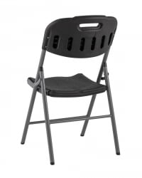 Складной стул банкетный черный