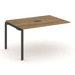 Проходной наборный элемент переговорного стола CОНCЕПТ CН.НПРГ-011 Сандал Янтарный Антрацит / CONCEPT CN.NPRG-011