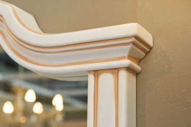 Комплект мебели для спальни Марлен №3 Кремовый белый Патина