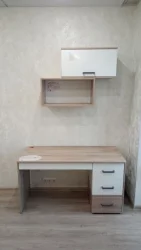 Стол для школьника Эверест 500.14 Дуб Кронберг/Белый шпон