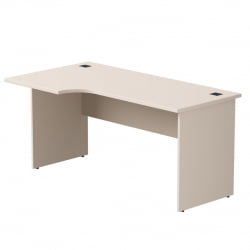 Стол эргономичный с опорами ЛДСП Everprof EVO 254S014 (левый) Кашемир