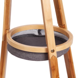 Вешалка (mod. JWFU-3464) прессованный бамбук, 38,3 х 38,3 х 170 см, натуральный