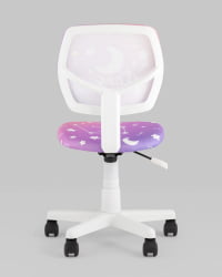 Кресло компьютерное детское ЛОЛО Starry Night пластик белый