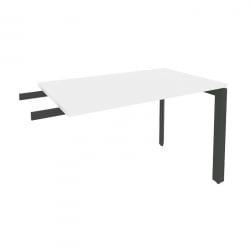 Брифинг-приставка на П-образном м/к ОНИКС О.МП-БР-11 Белый Бриллиант/Антрацит / ONIX O.MP-BR-11