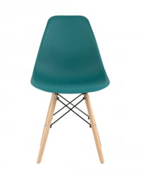 Стул Eames Style DSW темно-бирюзовый (разборный каркас)