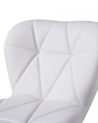 Стул барный ДОБРИН БАРНИ (белый) 2 шт / DOBRIN BARNY