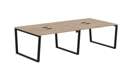 Бенч-система ЕДИС ЕВВСТ 2713 Дуб Денвер светлый Черный / EDIS EVWST