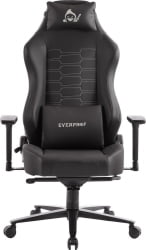 Кресло геймерское Еверпроф Блаcкшот Экокожа Черный / Everprof Blackshot