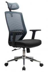 Кресло Алт РCХ 833Х Серый/Черный / Alt RCH 833H