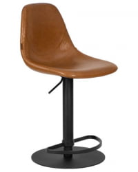 Стул барный ДОБРИН РОМЕ (коричневый винтажный ПУ (МС09)) 2 шт / DOBRIN ROME PU (MS09))