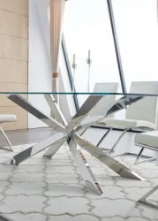 Стол T088 (180) Серебро