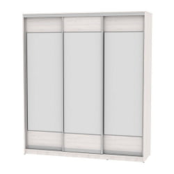 Шкаф-купе B-230х200х60-1(ЯАС-D8D8D8)