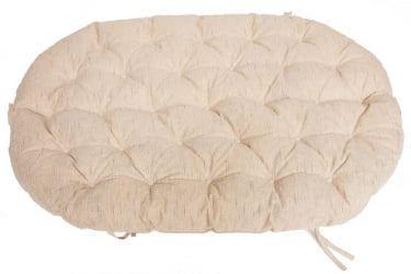 Кресло МАМАСАН/МАМАСАН 23/02 В /с подушкой/ подушка 182х119 см, 169х102х80 см, Когнаc (коньяк), ткань, Старт / MAMASAN/МАМАСАН W Cognac