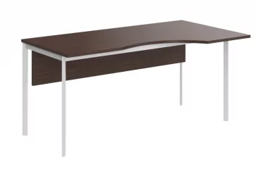 Стол эргономичный ИМАГО-С CА-2СД(Л/Р) венге магия белый полуматовый / IMAGO-S CA-2SD(L/R)