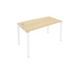 Стол письменный МЕТАЛ СЙСТЕМ Б.СП-3 Акация/Белый / METAL SYSTEM