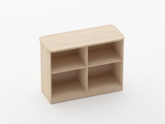 Тумба приставная к столу Глассй 3.18.101 Дуб молочный / Glassy