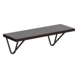 Полка навесная CОФФЕЕ СХ2-ВИРЕ Венге магия / COFFEE SH2-WIRE