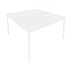 Рабочая станция на металлокаркасе СЛИМ СЙСТЕМ С.СП-5.3 Белый-Белый / SLIM SYSTEM