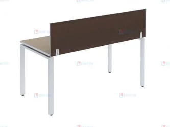 Крепление настольного экрана из ЛДСП для прямого стола Deka Д-024 Крепление настольного экрана из ЛДСП для прямого стола Deka Д-024