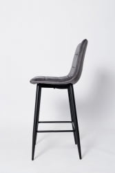 Стул барный BC-1722 графит вельвет