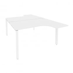 Рабочая станция на П-образном м/к ОНИКС О.МП-Д.СА-3 Белый Бриллиант / ONIX O.MP-D.SA-3