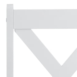 Стул CРОССМАН НЕВ, Многослойный березовый шпон, 41х40х100 см, вхите/велюр бежевый / CROSSMAN NEW, white/велюр