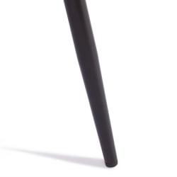 Металлический стул BREEZE (mod. JSC-58) Велюр/металл , 44 х 53 х 86 см, creamy (кремовый) HLR 5 / черный