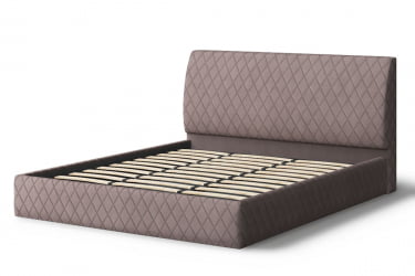 Кровать Хилтон, 2000 * 1400 мм, кофе