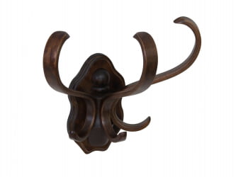 Вешалка настенная В 3Н Тёмно-коричневый